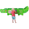 Jolof Store Crocodile Montessori Sensory Wall Toy - 11 Activity Panels