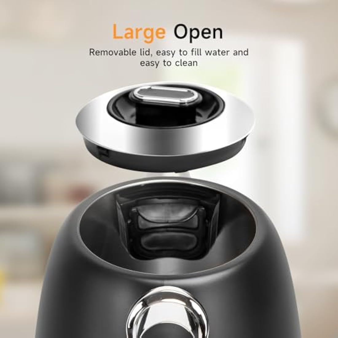 Aigostar Loki Electric Kettle – 1.7L Variable Temp Stainless Steel