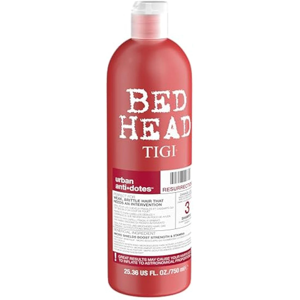 Bed Head by TIGI Resurrection Repairing Shampoo for Damaged Hair – 750ml