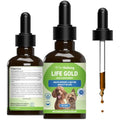 Pet Wellbeing Life Gold Dog Immune Support & Detox Supplement – 2 oz