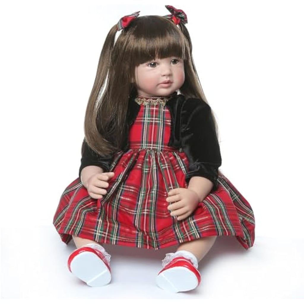 24 Inch Realistic Reborn Baby Doll – Soft Silicone Girl