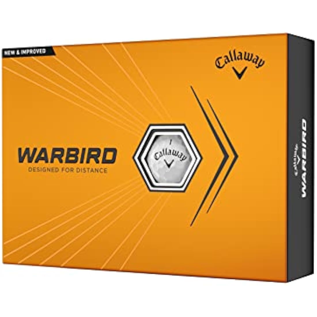 Callaway Warbird Golf Balls – High Launch Distance 2-Piece Pack