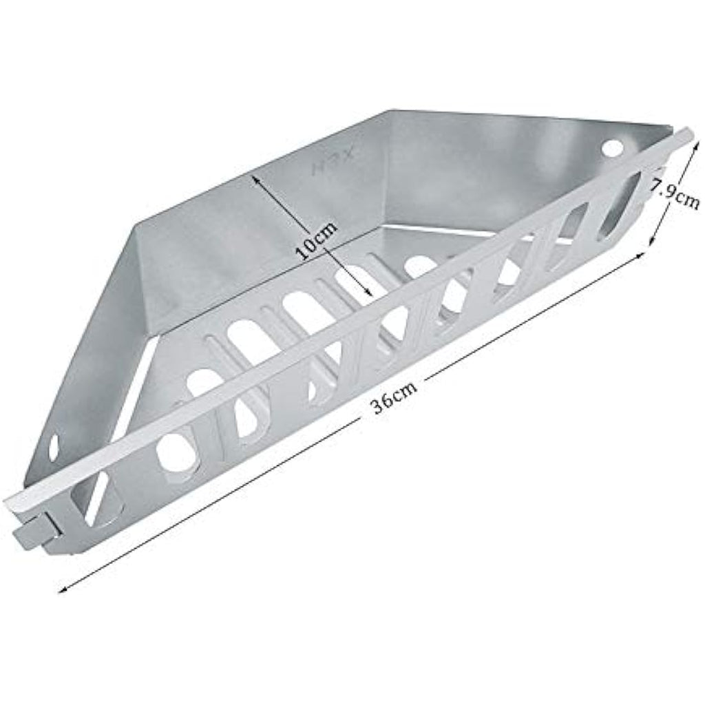 GFTIME Charcoal Baskets for Weber Kettle Grills, 2-Pack Steel Holders