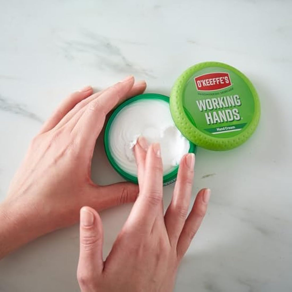 O'Keeffe's Working Hands and Healthy Feet Cream Twin Pack for Dry Skin