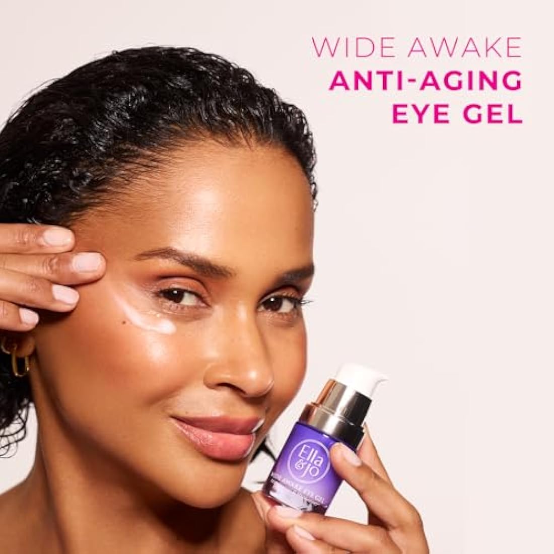 Ella & Jo Wide Awake Eye Gel | Anti-Aging Peptide & Caffeine Serum - 20ml