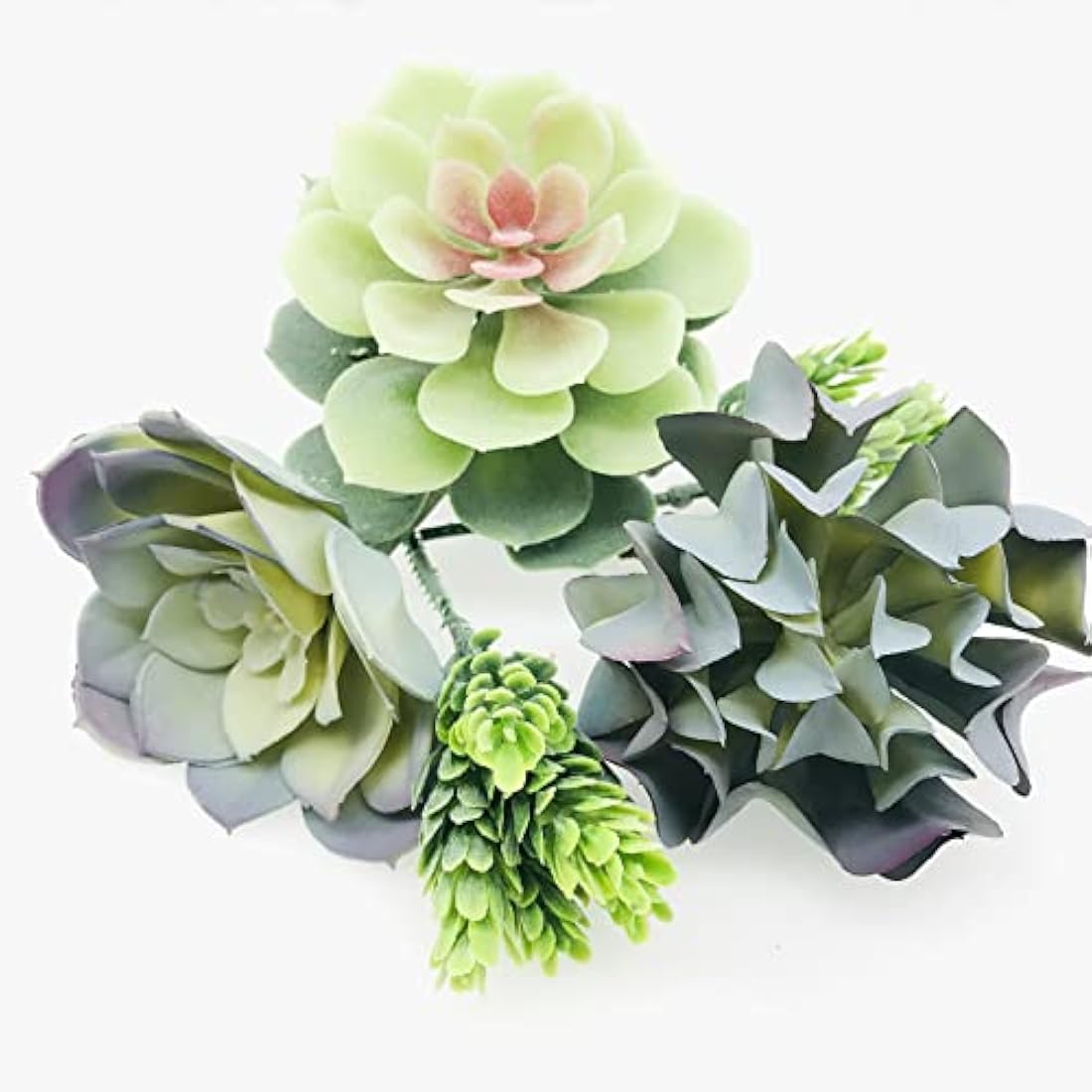 20 Pack Artificial Succulents – Realistic Faux Plants