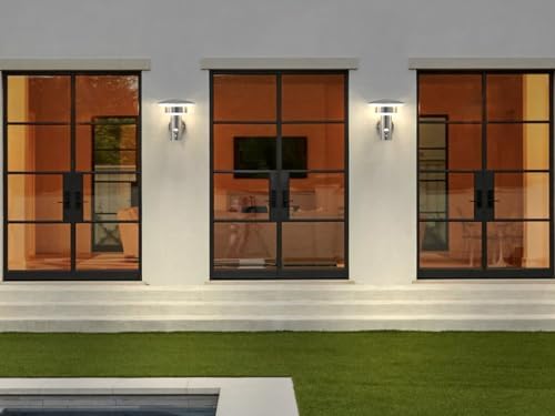 NBHANYUAN Outdoor LED Wall Light with Motion Sensor | SUS316 Stainless Steel