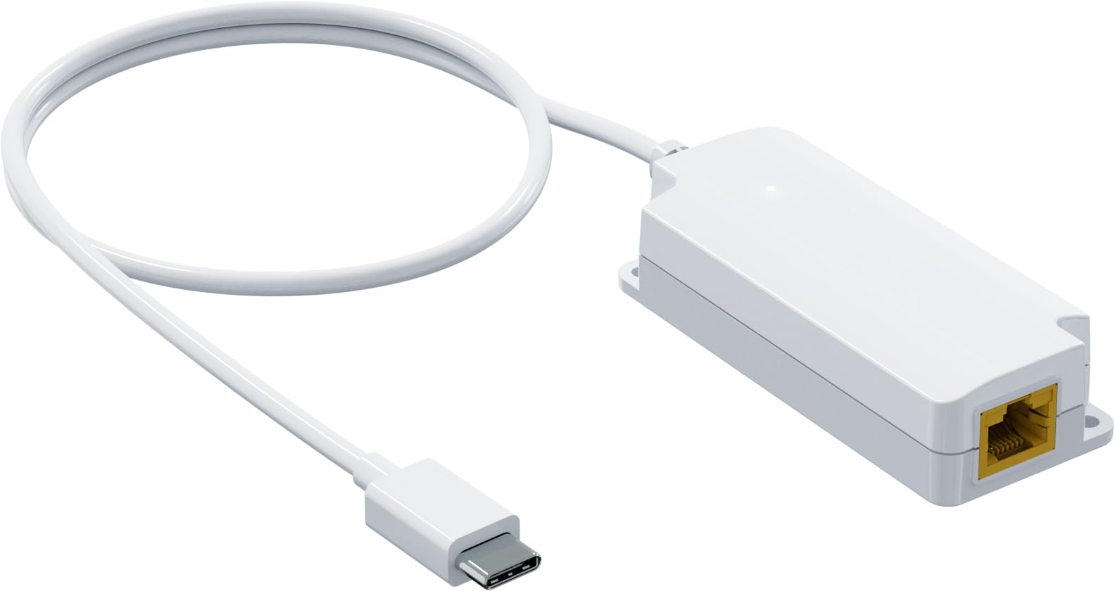 PROCET Gigabit PoE to USB C Adapter – 10W Power & Network for iPad