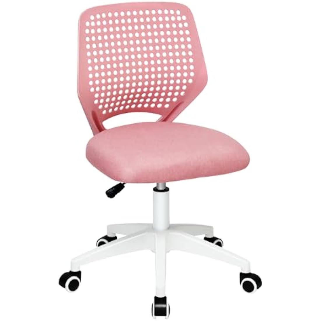 Armless Mesh Desk Chair – Ergonomic Swivel Office Chair