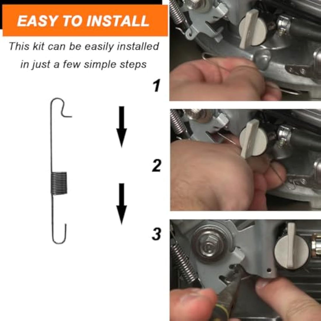 ZAMDOE Throttle Return Spring Linkage Kit for Honda GCV160 GCV190