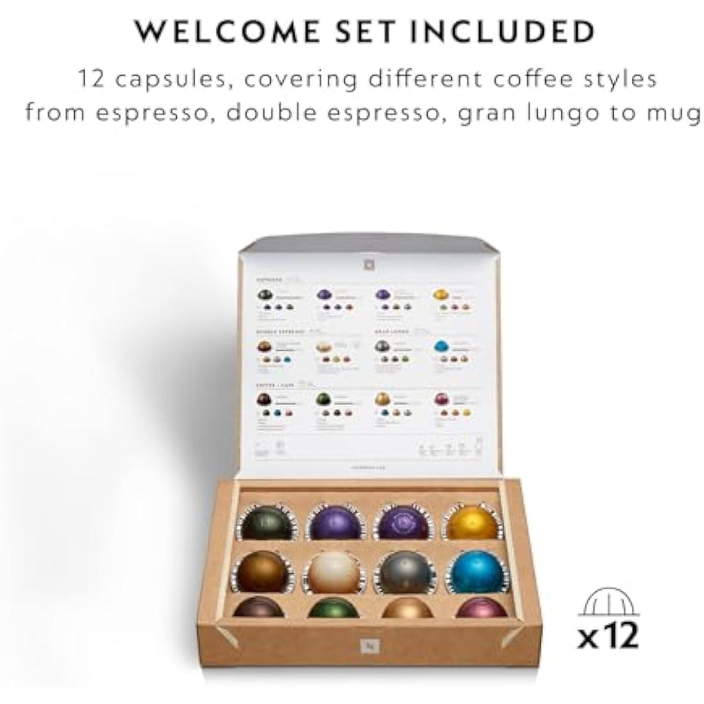 Nespresso Krups Vertuo Pop Coffee Pod Machine | Lilac | Wi-Fi Enabled