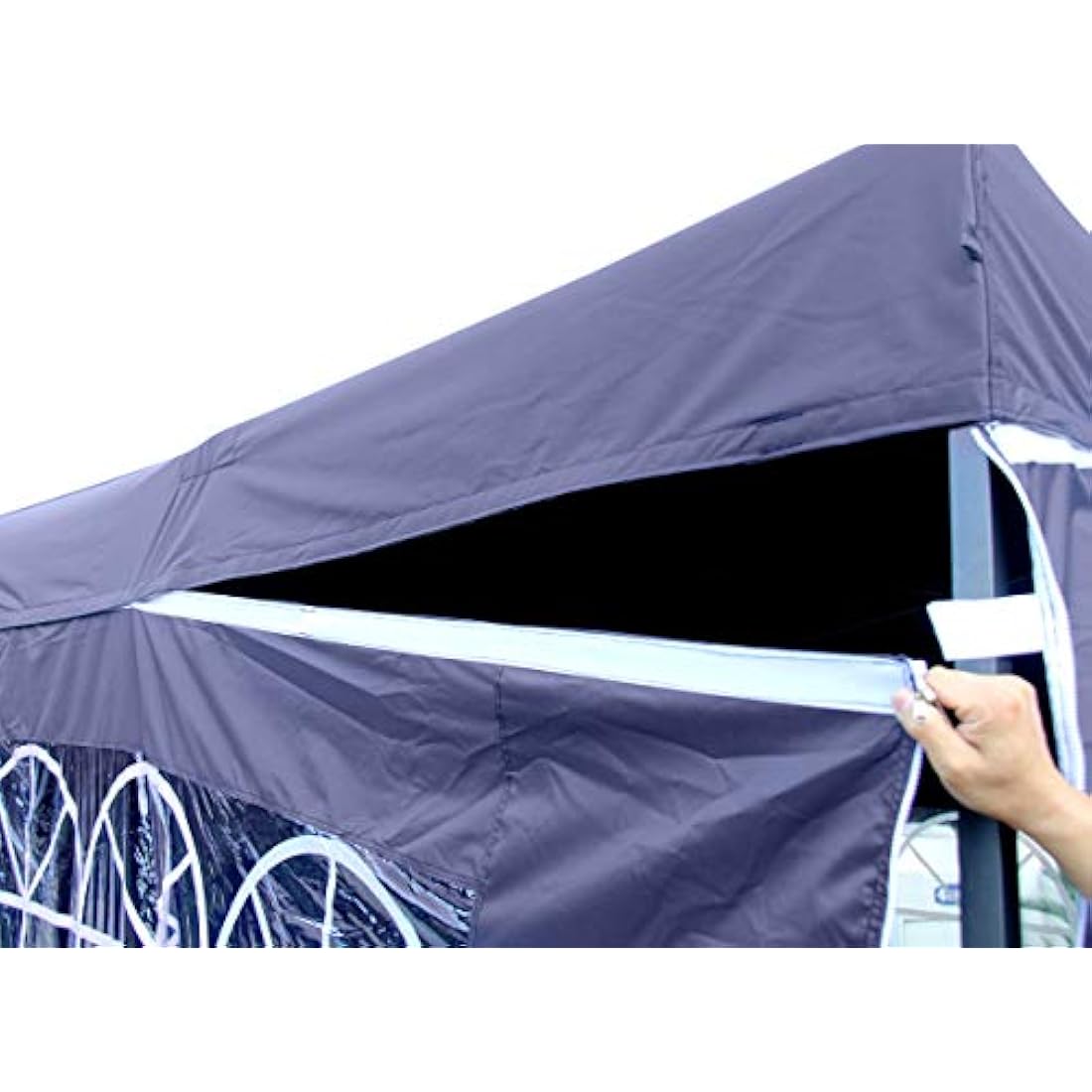 All Seasons Gazebos 2.5x2.5m Heavy Duty Pop Up Gazebo – Navy Blue