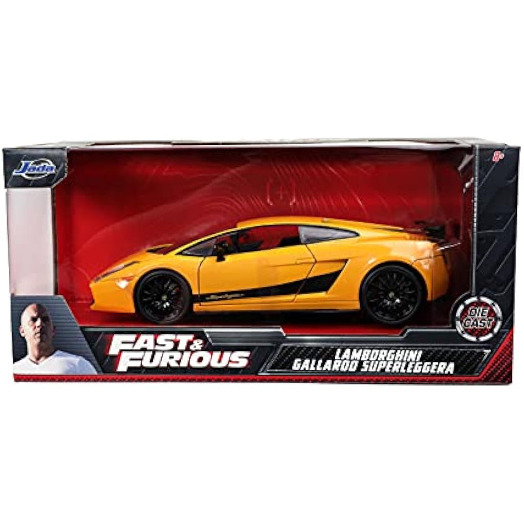 Jada Toys Fast & Furious 1:24 Lamborghini Gallardo Die-cast Car - Yellow