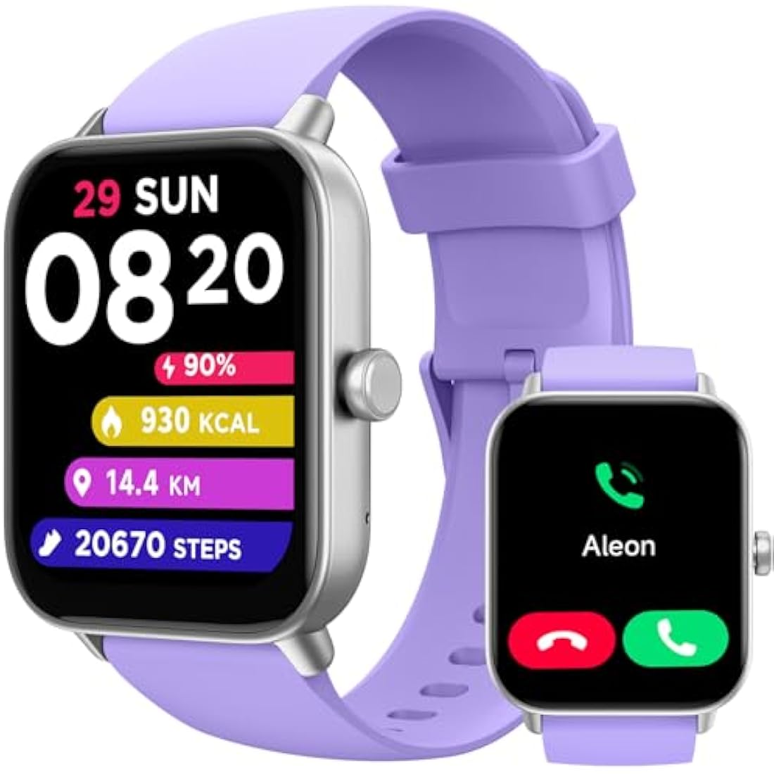 TOOBUR Smart Watch for Women – IP68 Waterproof Fitness Tracker