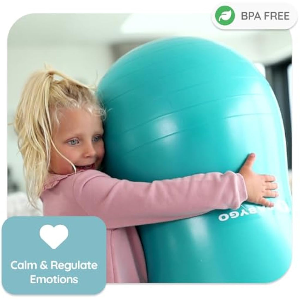 BABYGO Sensory Peanut Ball for Kids - Autism Therapy & Motor Skills