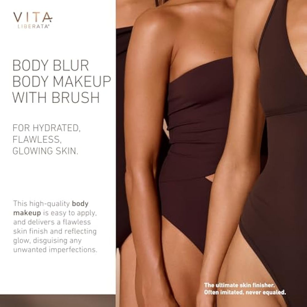 Vita Liberata Body Blur Light 100ml & Mitt Bundle | Instant Body Makeup