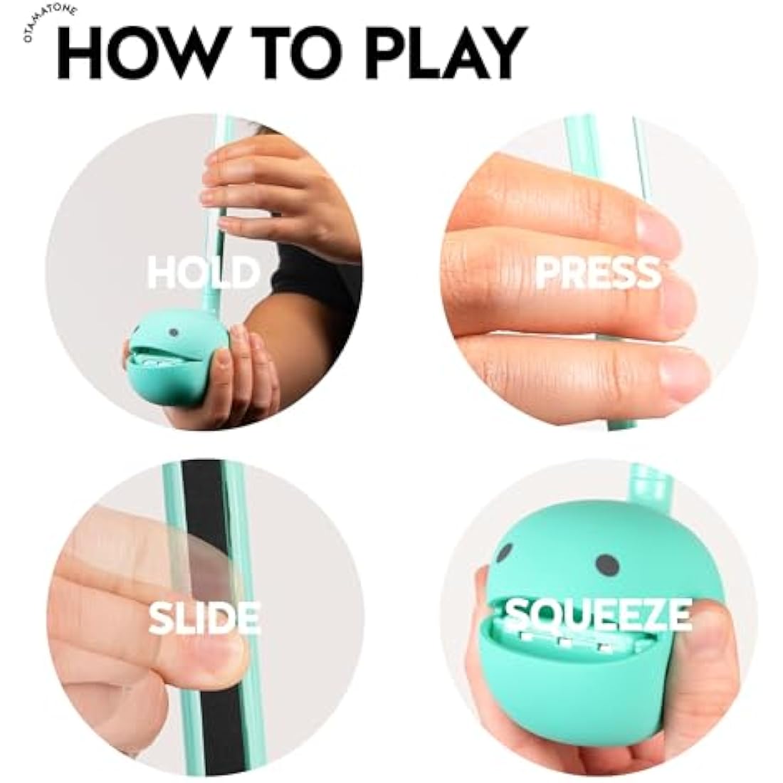 Otamatone Regular Mint – Japanese Electronic Musical Instrument Synthesizer