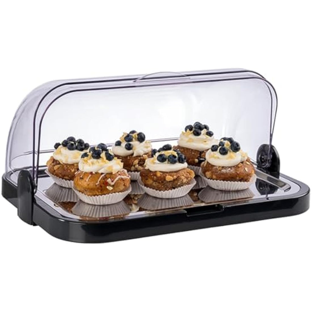 APS Buffet Showcase – Double-Sided Cooling Display with Roll-Top