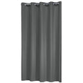 Sealskin Coloris Shower Curtain – Grey Water Repellent Textile – 180x200cm