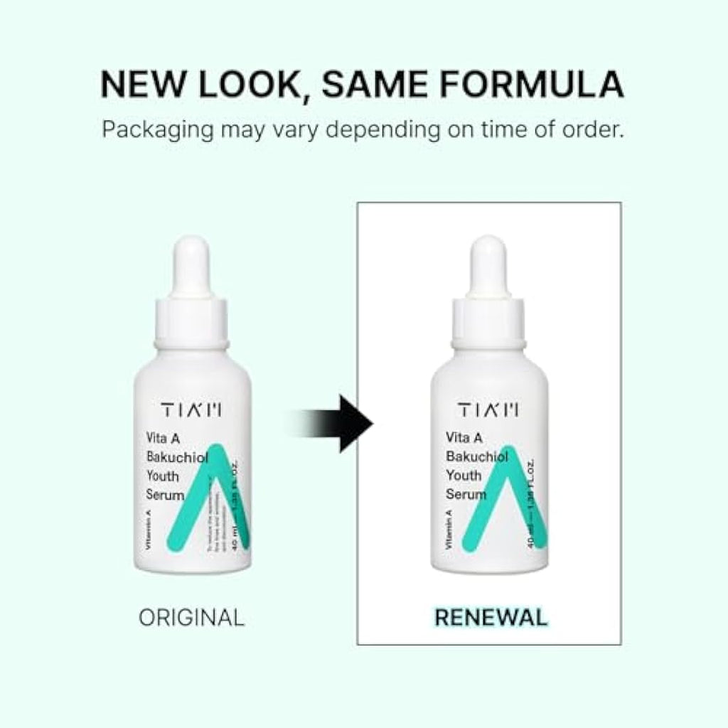 TIAM Vita A Bakuchiol Youth Serum – Firming Collagen K-Beauty Serum