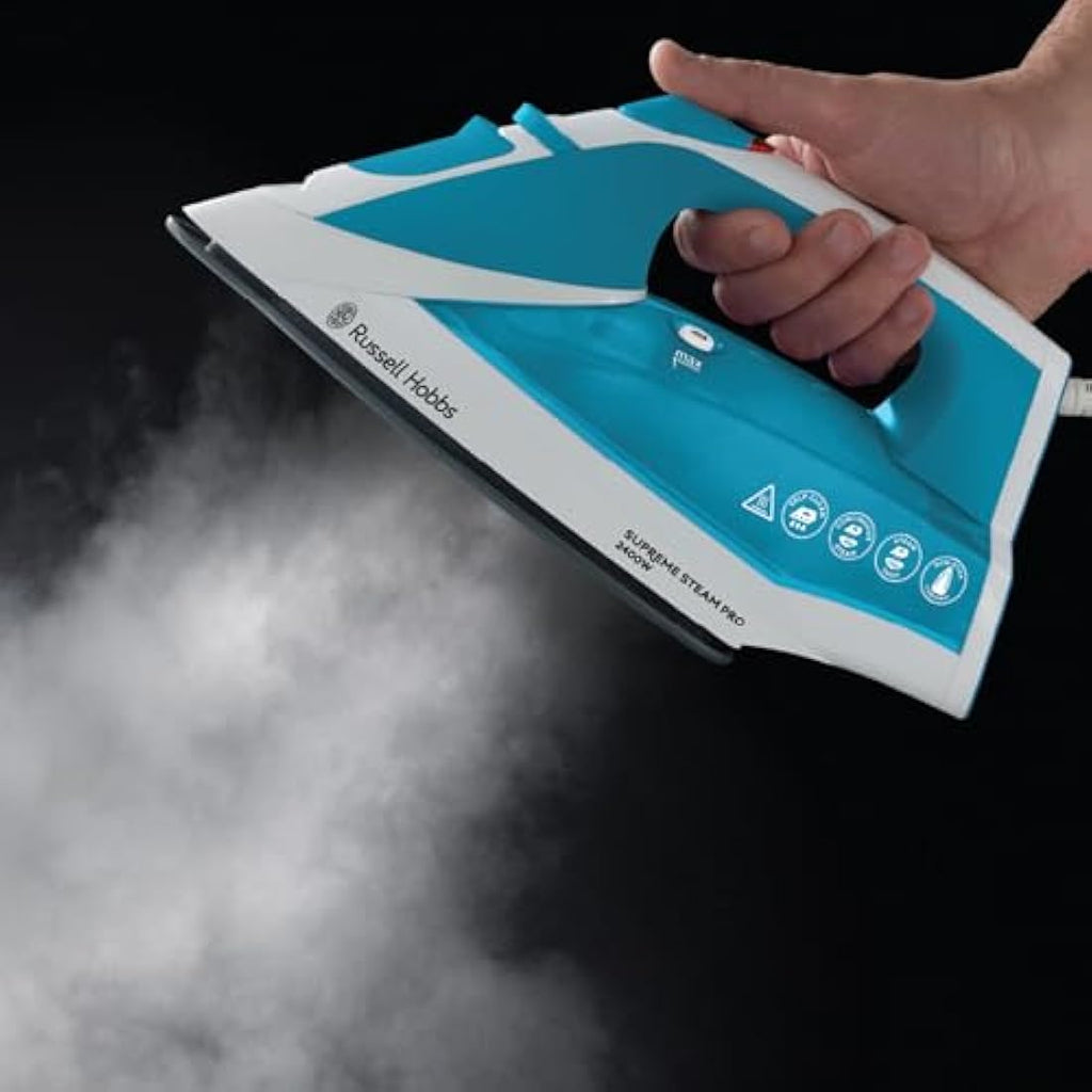 Russell Hobbs Supreme Steam Iron – 2400W Stainless Steel Soleplate