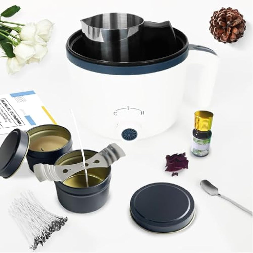 Jolof Store DIY Soy Candle Making Kit with Electric Wax Melter