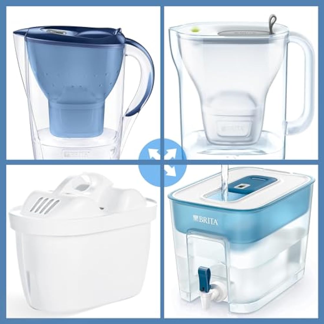 Watus Water Filter Cartridges | Brita Maxtra Pro Compatible | 12 Pack