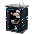 TIMBER RIDGE Folding Camping Cupboard – 3 Shelf Aluminum Storage Unit