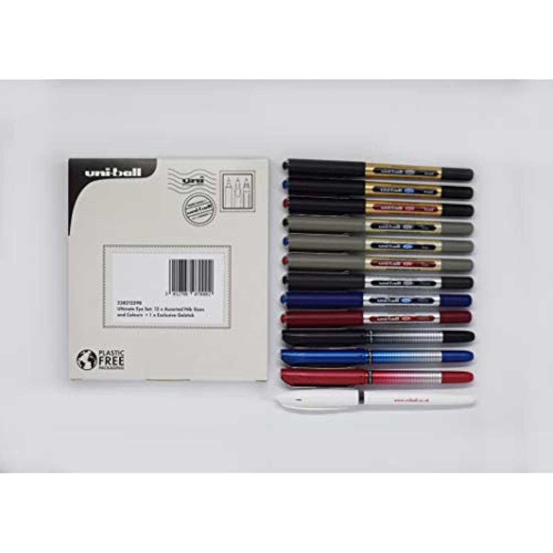Uni-ball Eye Rollerball & Signo Gel Pen Set | 13 Pack Multi-Nib Sizes