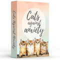 Jolof Store Cats Against Anxiety Cards | 50 CBT Affirmation Cards