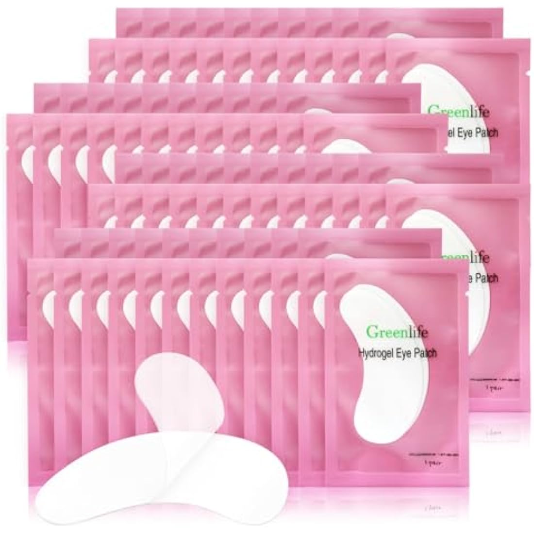 GreenLife Collagen Eye Gel Pads | 400 Pairs Eyelash Extension Patches