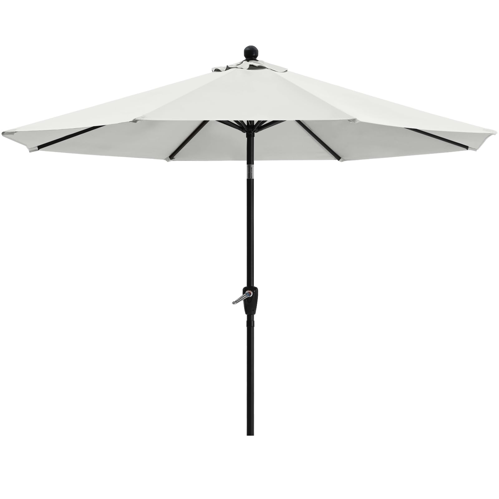 ABCCANOPY 2.3M Patio Market Umbrella | Tilt Aluminum Frame, 8 Ribs
