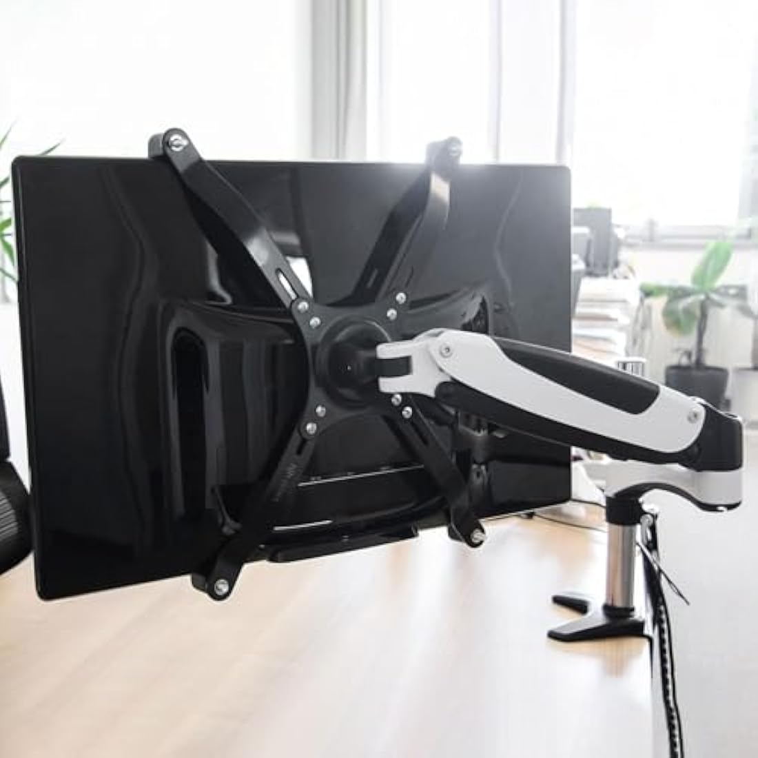 hjh OFFICE VESA Adapter Set for 15-27 Inch Monitors | Steel 10kg Load