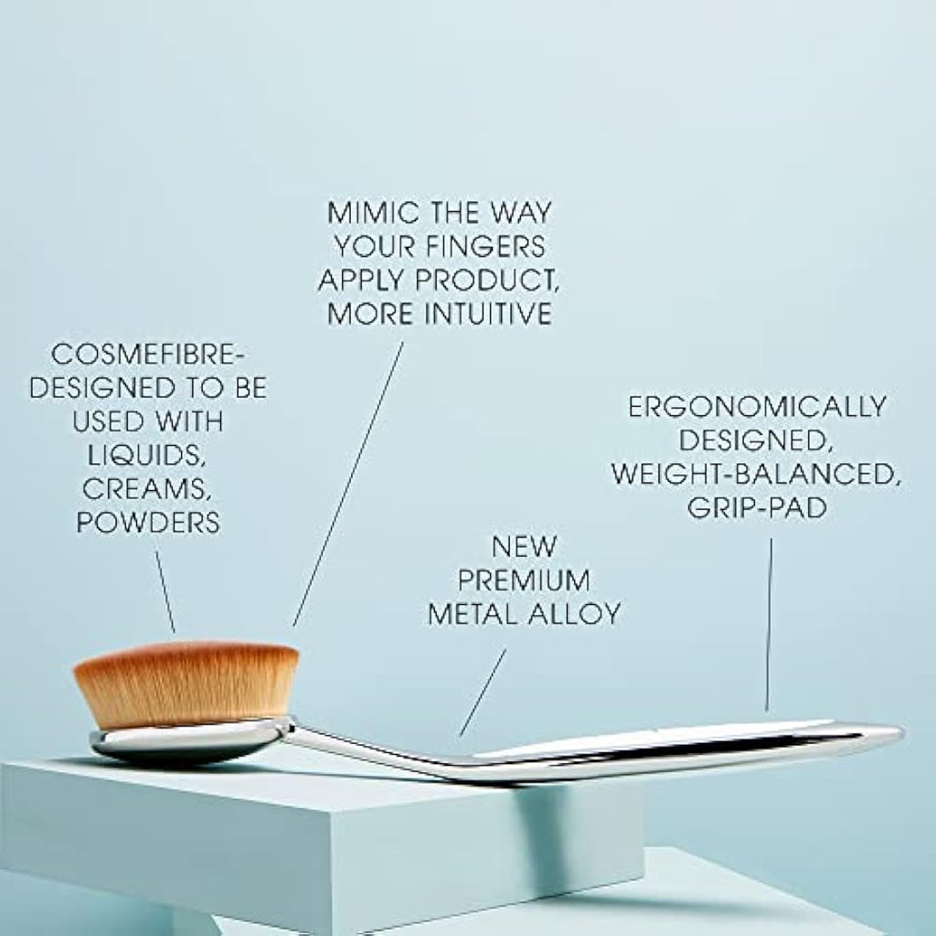 Artis Elite Mirror Oval 7 Makeup Brush | Ergonomic Foundation Tool