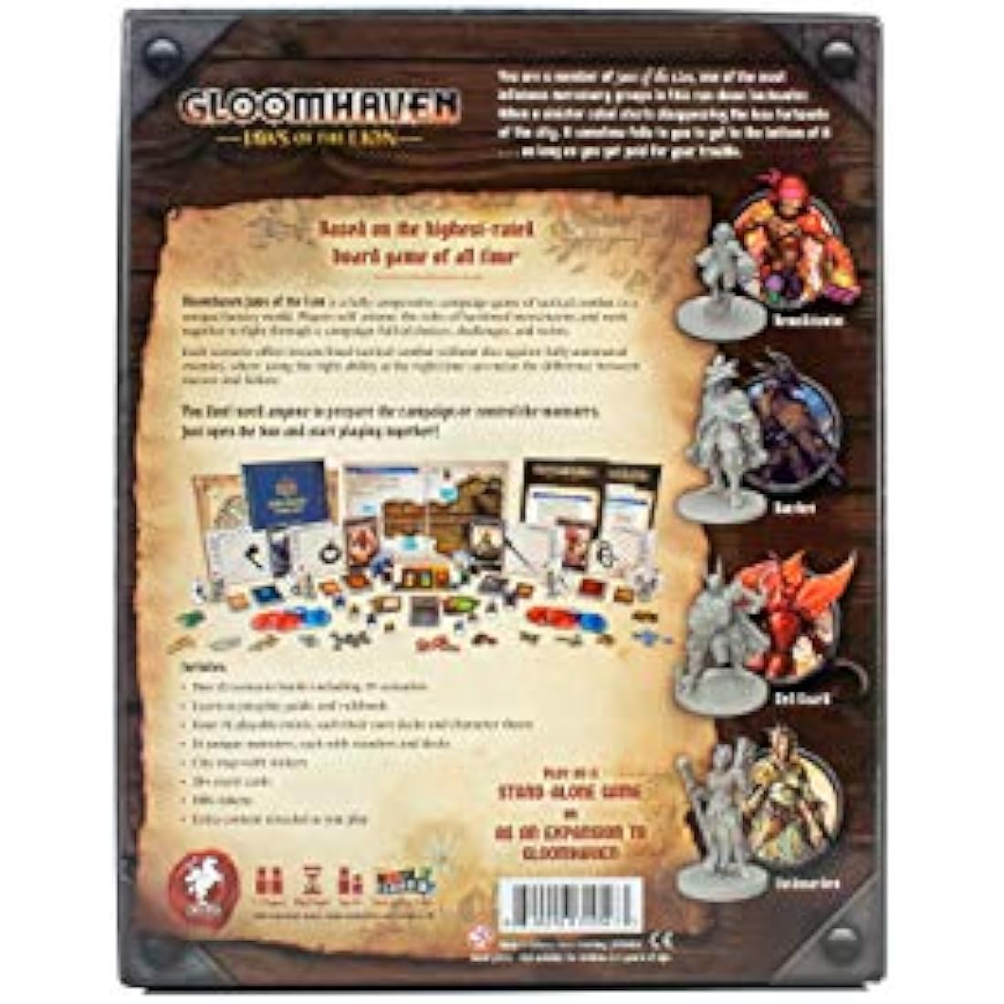 Cephalofair Games Gloomhaven: Jaws of the Lion Strategy Board Game