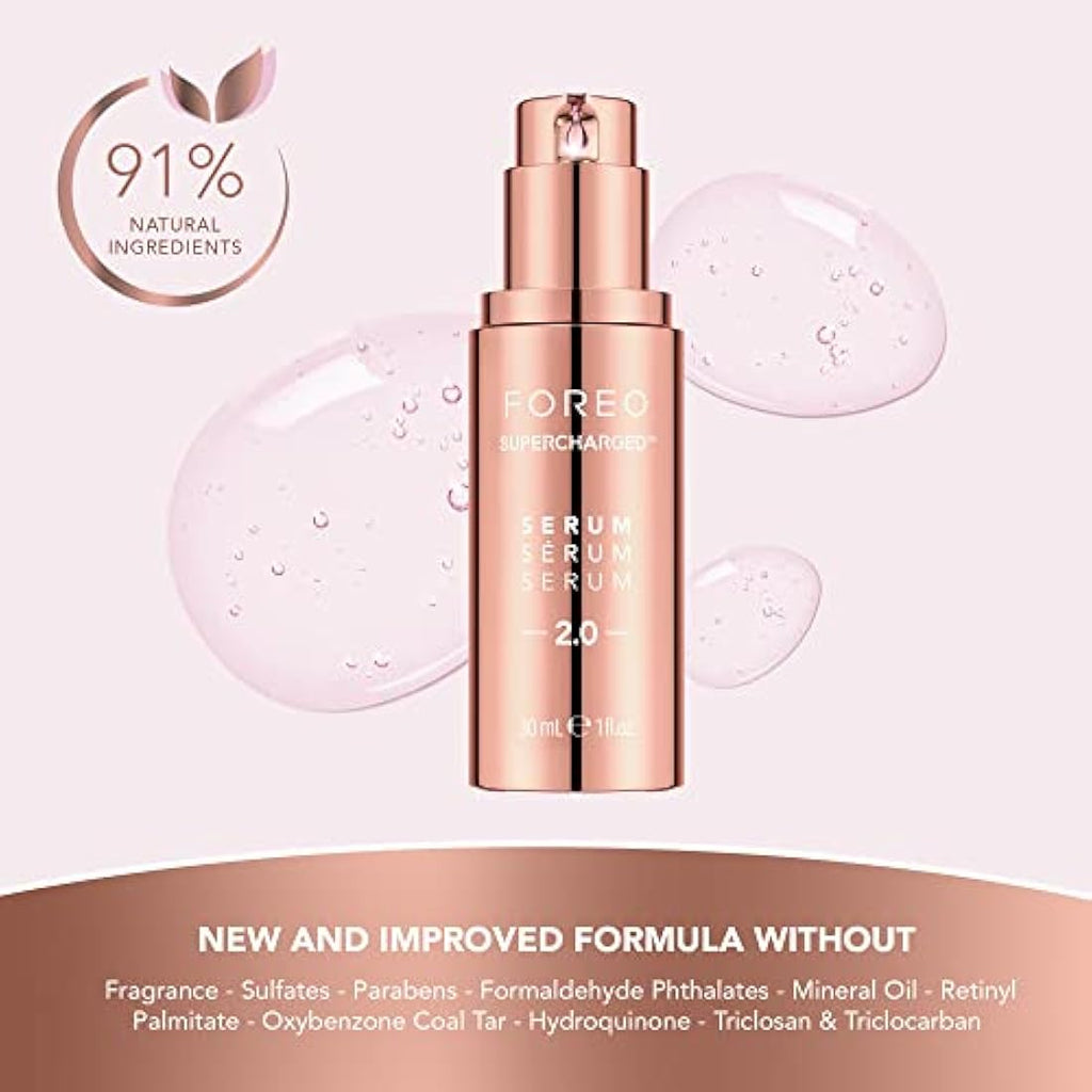 FOREO Supercharged Serum 2.0 – Conductive Microcurrent Gel - 30ml