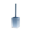 Gedy Auckland Toilet Brush – Handmade Clear Resin in Light Blue