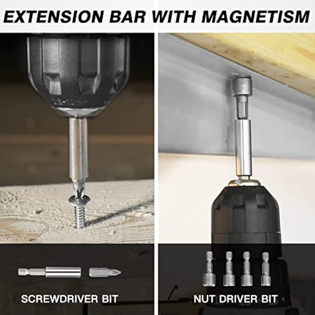 CHANTPOWER 100-Piece Drill Bit Set | Titanium HSS & Masonry Bits with Case