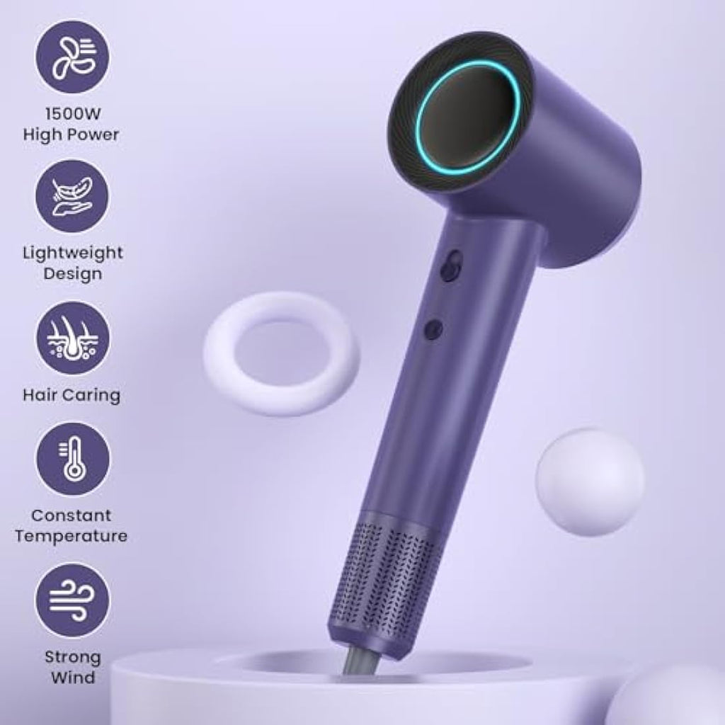 Jolof Store Ionic Hair Dryer – 110,000 RPM High Speed Brushless Motor
