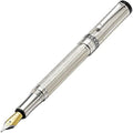 Xezo Tribune 925 Sterling Silver Fountain Pen | Platinum Plated Medium Nib