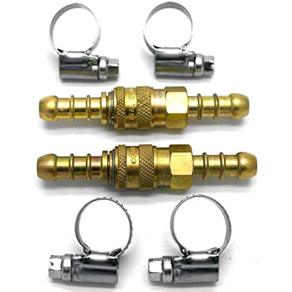 Continental Quick Release Gas Hose Fittings for 8mm Propane Butane