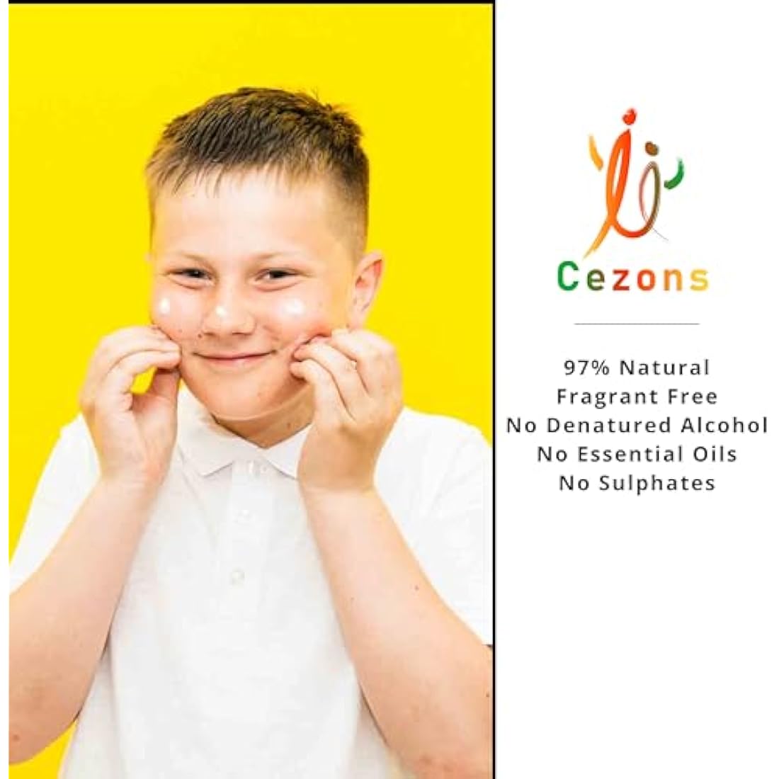 Cezons Lights Out Night Cream – Gentle Hyaluronic Acid Kids Moisturiser