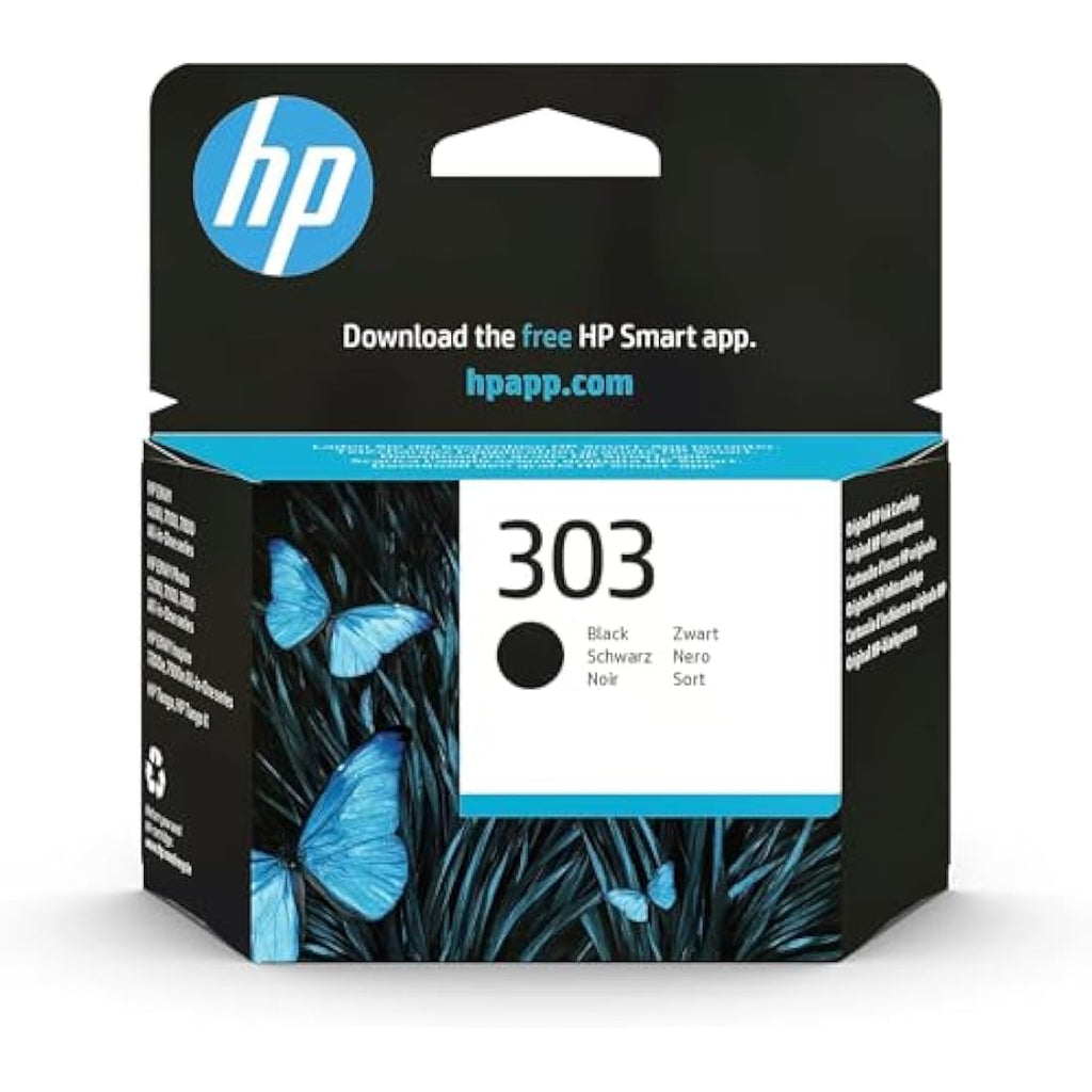 HP 303 Original Black Ink Cartridge – Single Pack (T6N02AE)