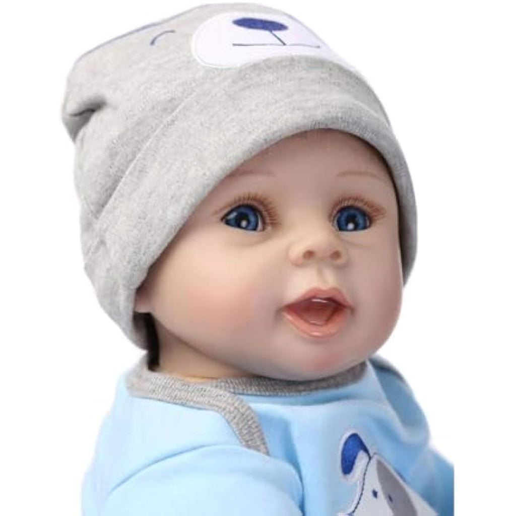 ZIYIUI 22 Inch Reborn Baby Doll | Realistic Silicone Vinyl Handmade Toy