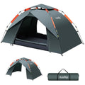 Amflip 1-Person Pop Up Camping Tent – Waterproof 4-Season Dome Tent