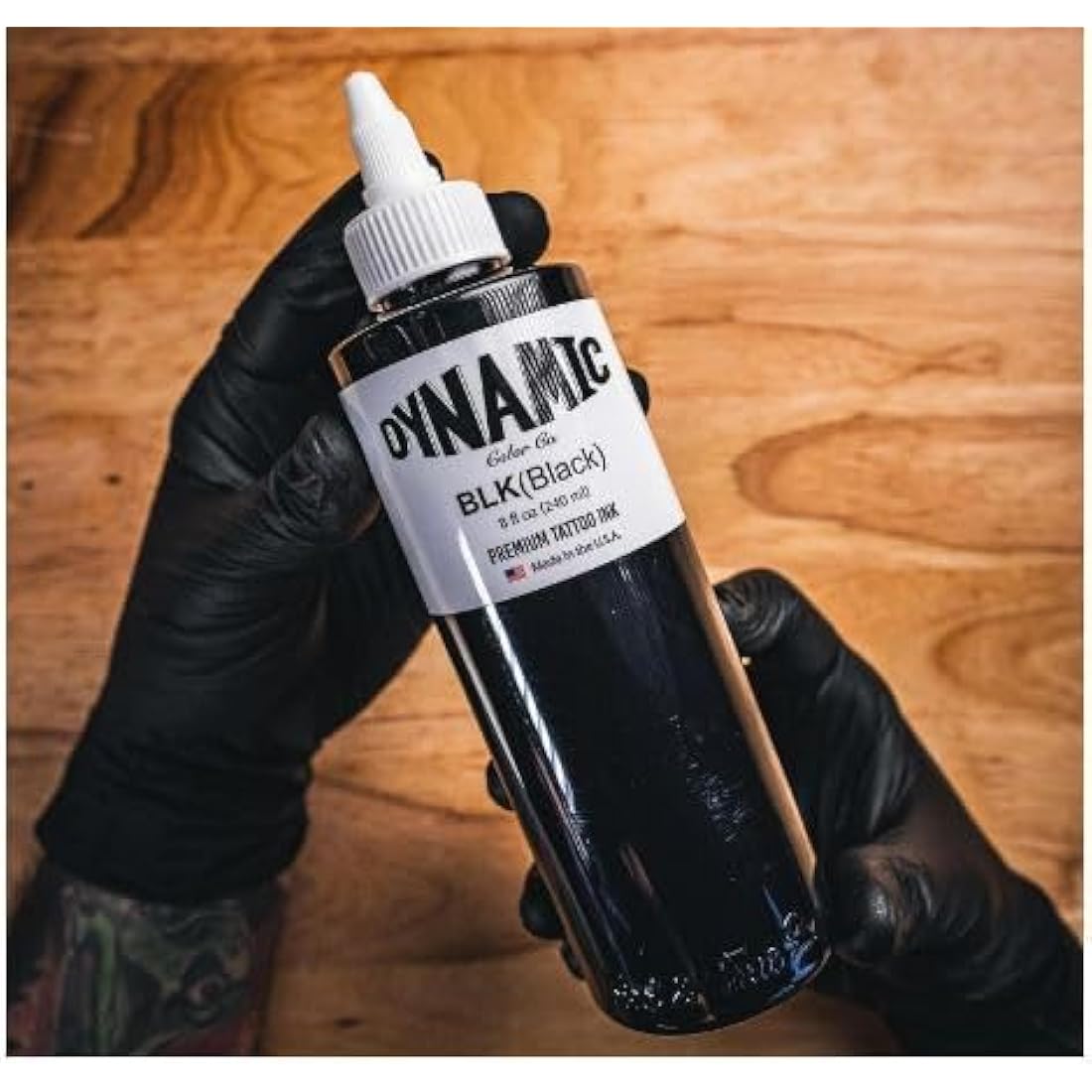 Dynamic Color Co. Tattoo Ink - 8oz (240ml) for Lining and Shading