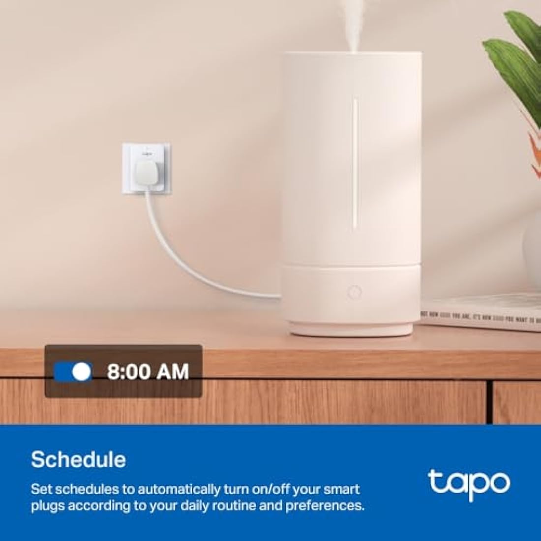 TP-Link Tapo P110 Smart Plug (4-Pack) - WiFi Outlet with Energy Monitoring