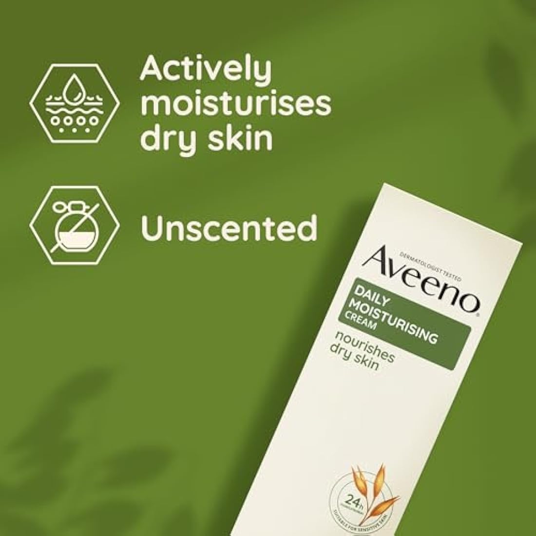 Aveeno Moisturising Cream | Colloidal Oatmeal Body Lotion - 100ml