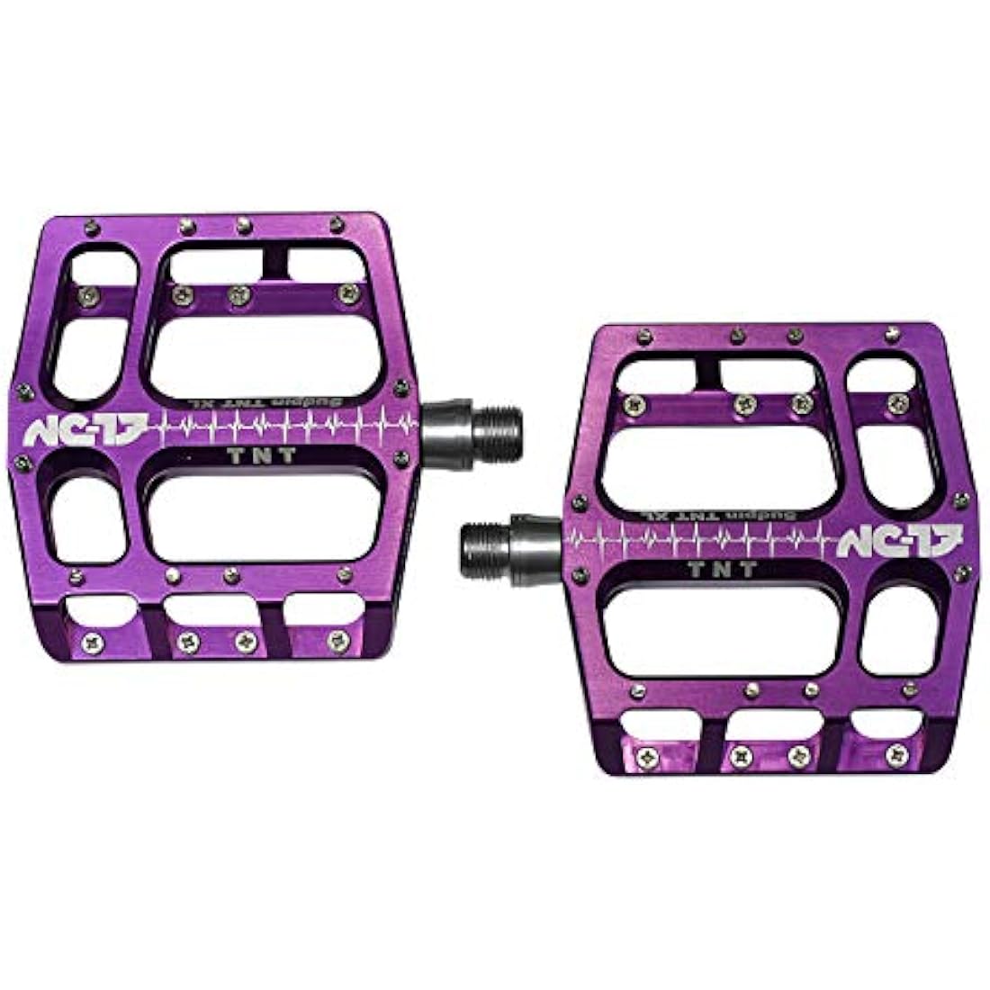 NC-17 Sudpin IV XL TNT Aluminium Platform Pedals | MTB & BMX Flat Pedals