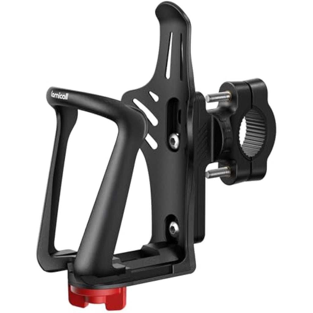 Lamicall Adjustable Bike Water Bottle Holder | Handlebar & Frame Mount